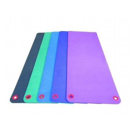 ECOWISE Ecowise 84101 Essential Workout and Fitness Mat- Blue Dahl 84101